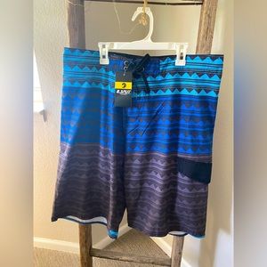 B. Split Men’s Large Swim Trunks | Brand New | Never Worn